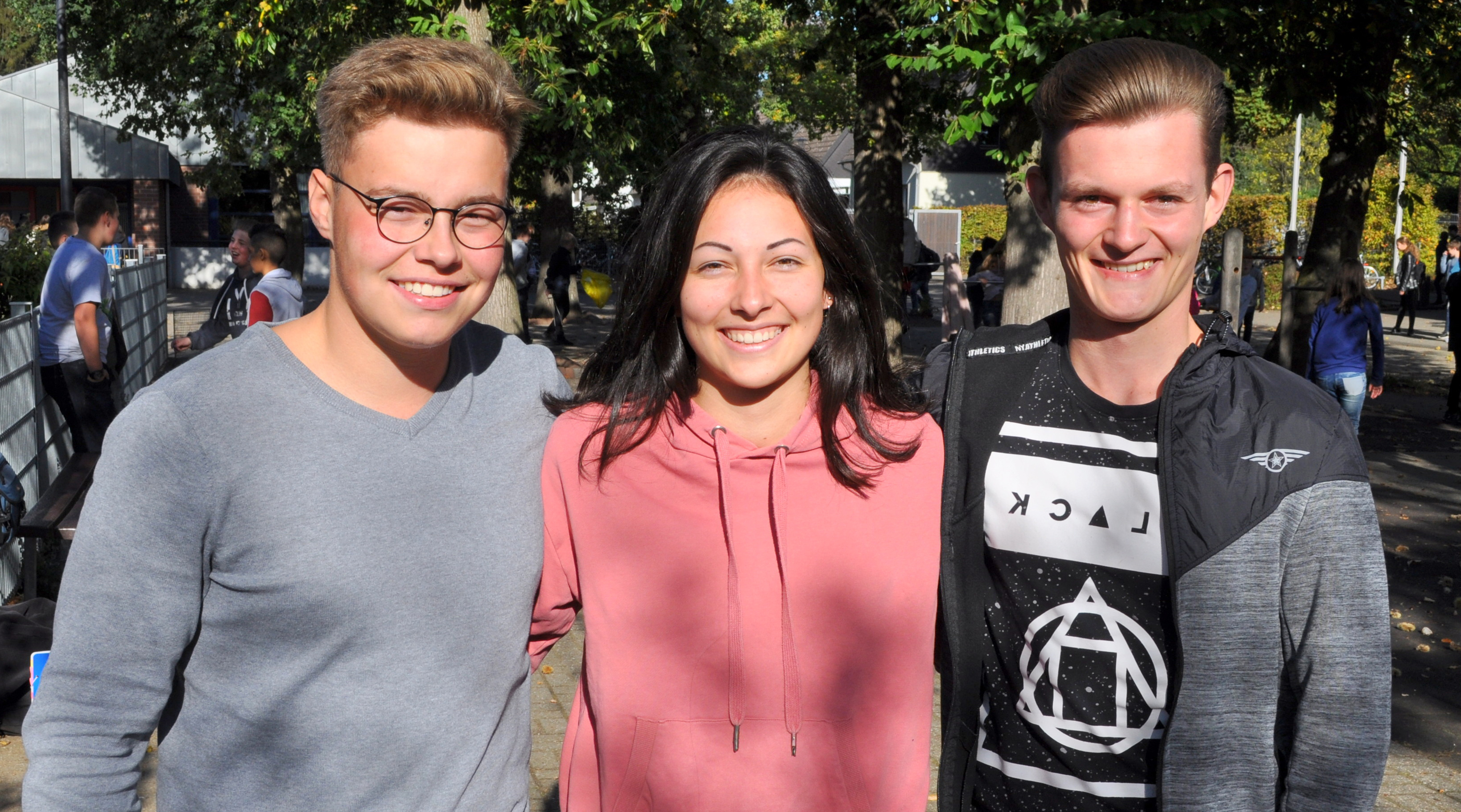 Alexander Winkens, Shalini Bowens und Nick Kaspers