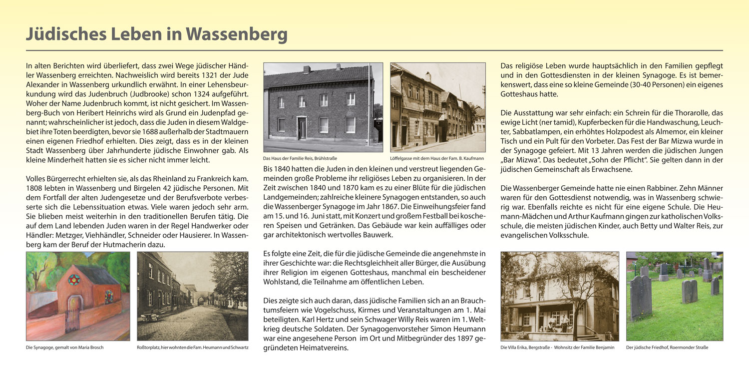 Jüdisches Leben in Wassenberg